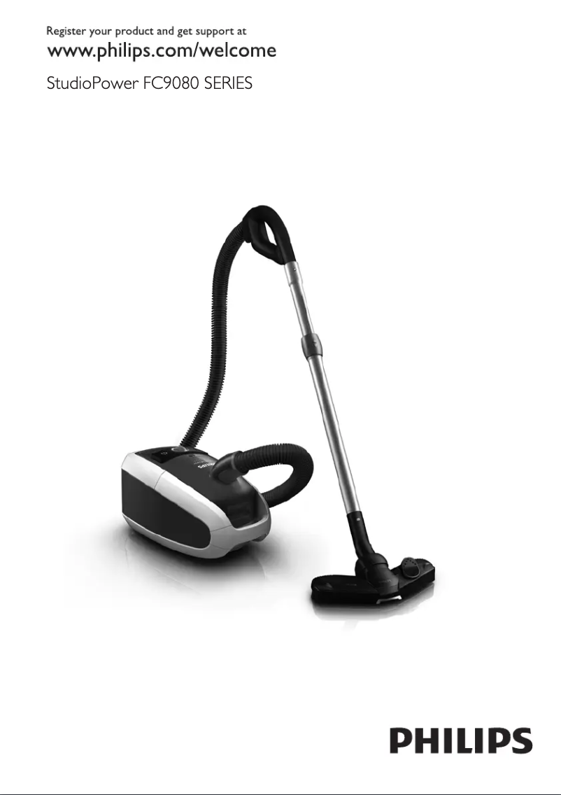 Página 1 del manual Manual de usuario Philips Studio FC9089