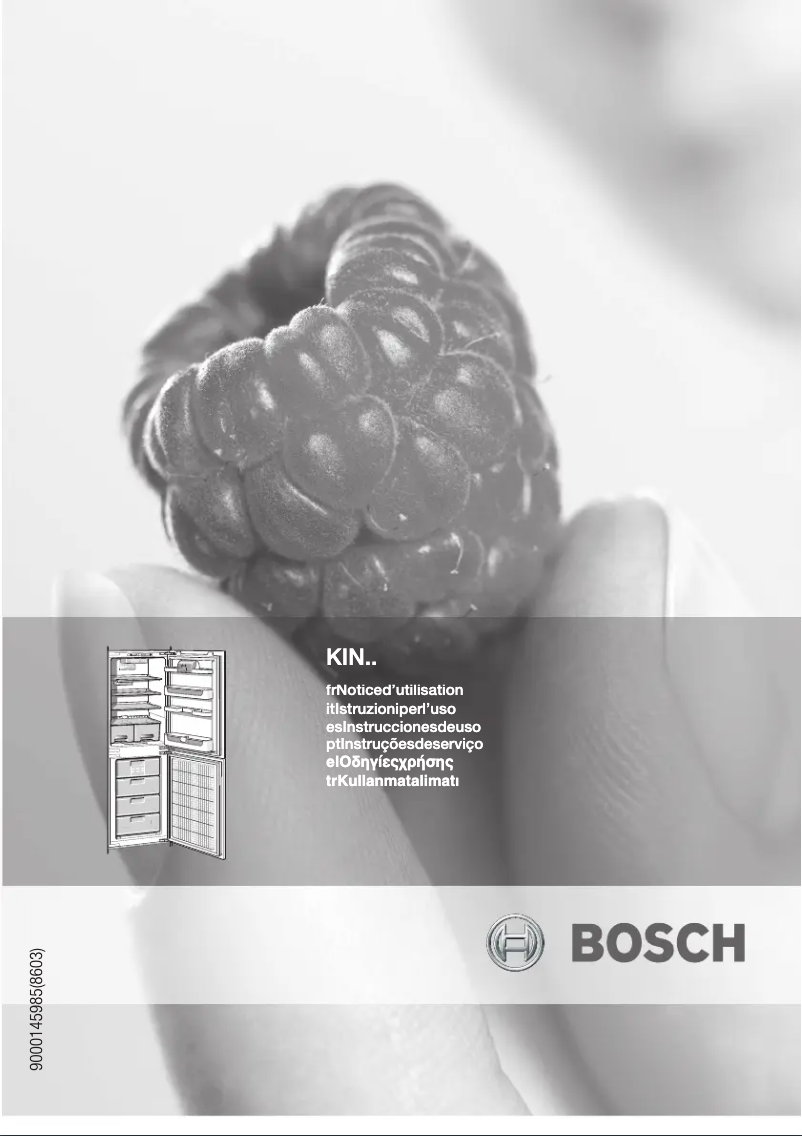 Page 1 of the manual User Manual Bosch KIN32A40FF