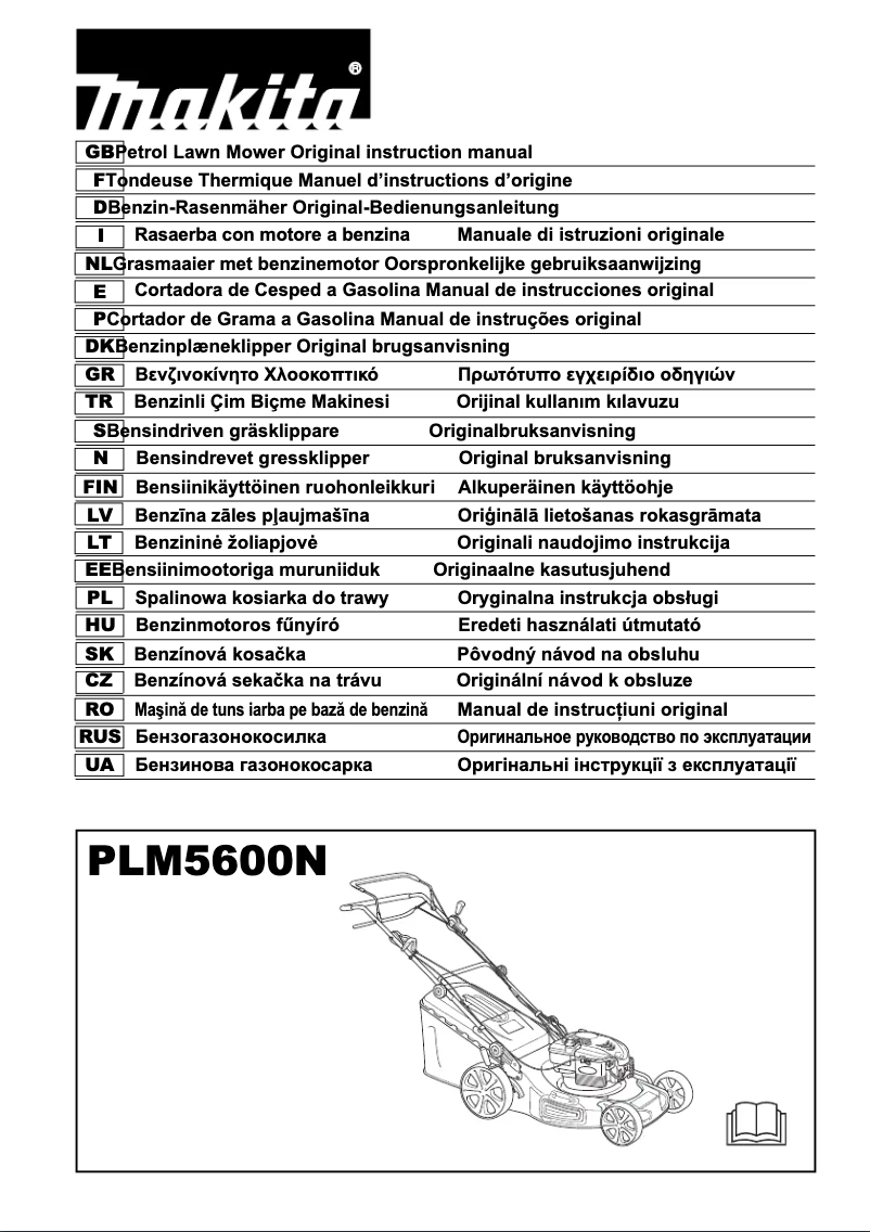 Page 1 de la notice Manuel utilisateur Makita PLM5600N