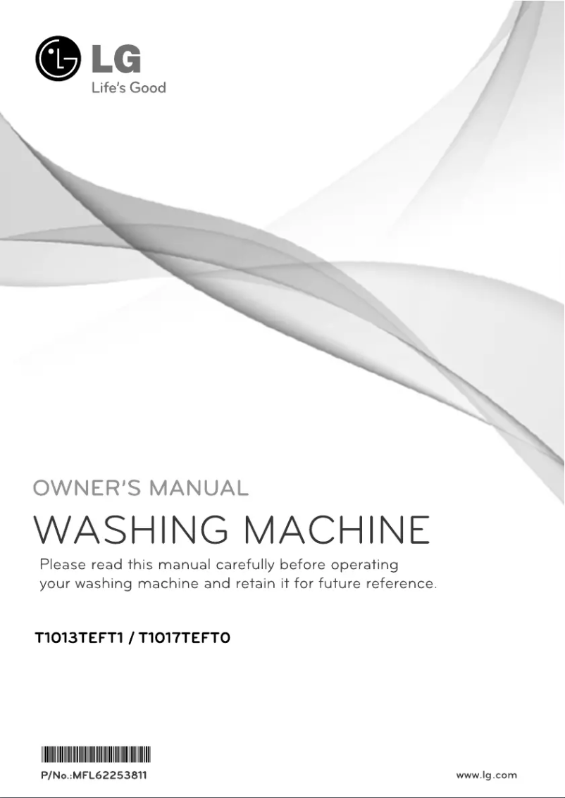 Página 1 del manual Manual de usuario LG T1013TEFT1