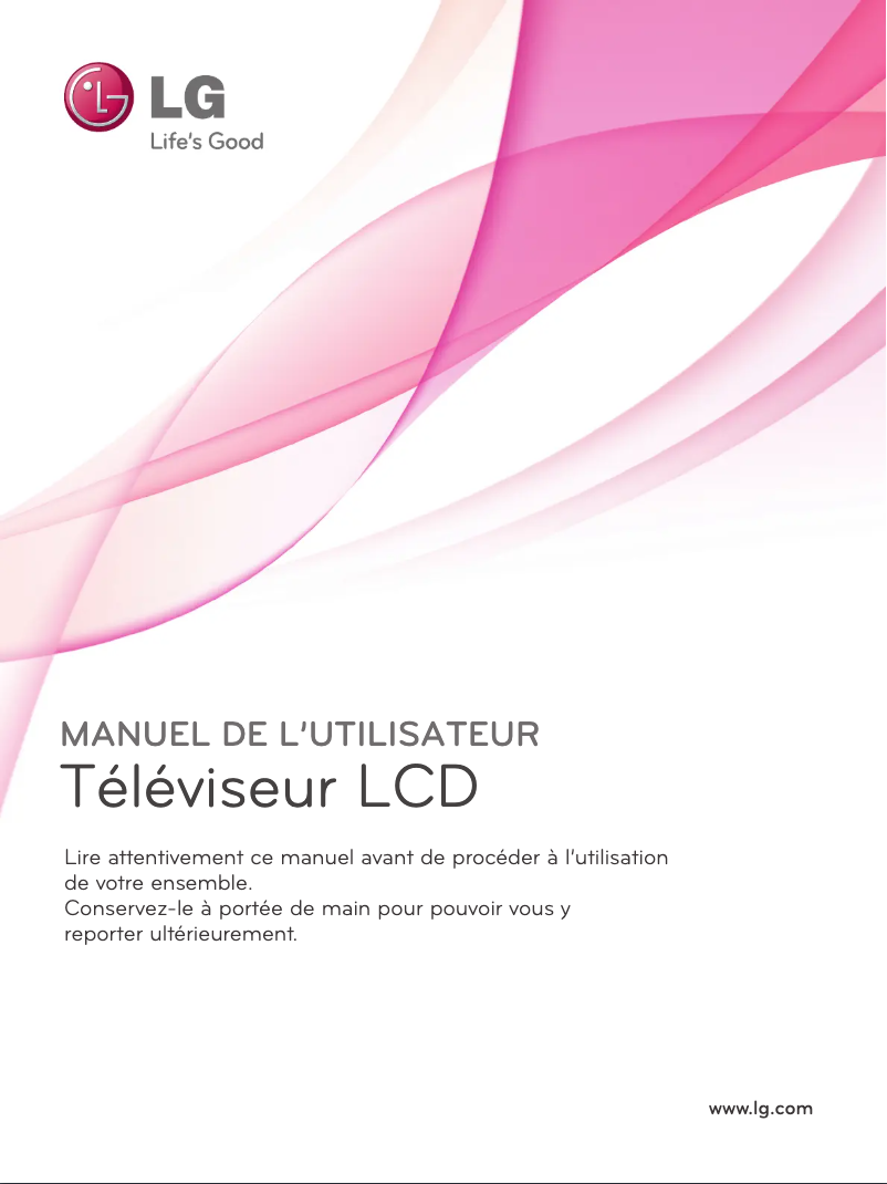 Page 1 de la notice Manuel utilisateur LG 32LD330C