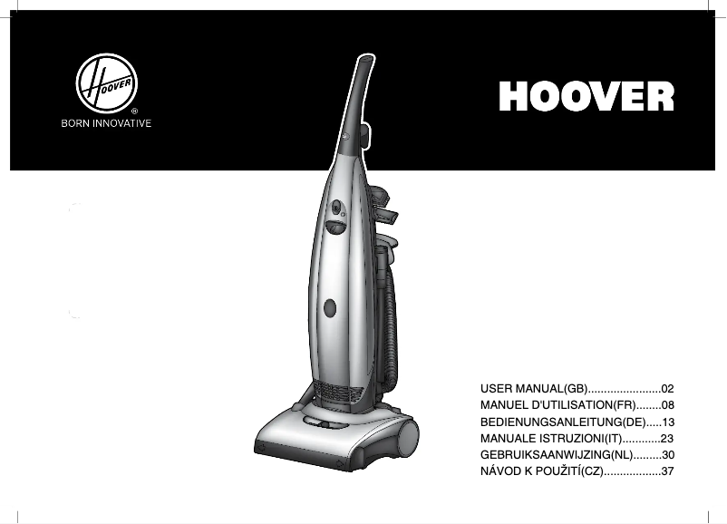 Page 1 de la notice Manuel utilisateur Hoover Pure Power PU31PU10 011