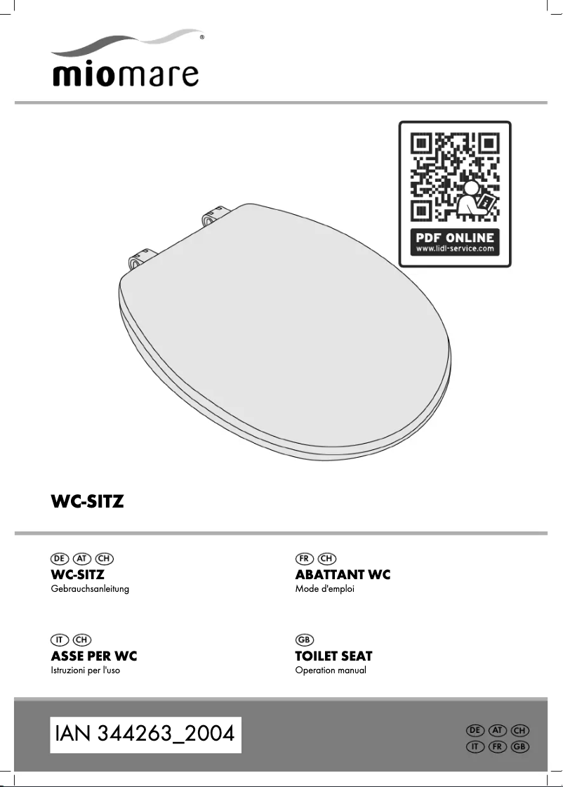 Page 1 de la notice Manuel utilisateur Miomare IAN 103941