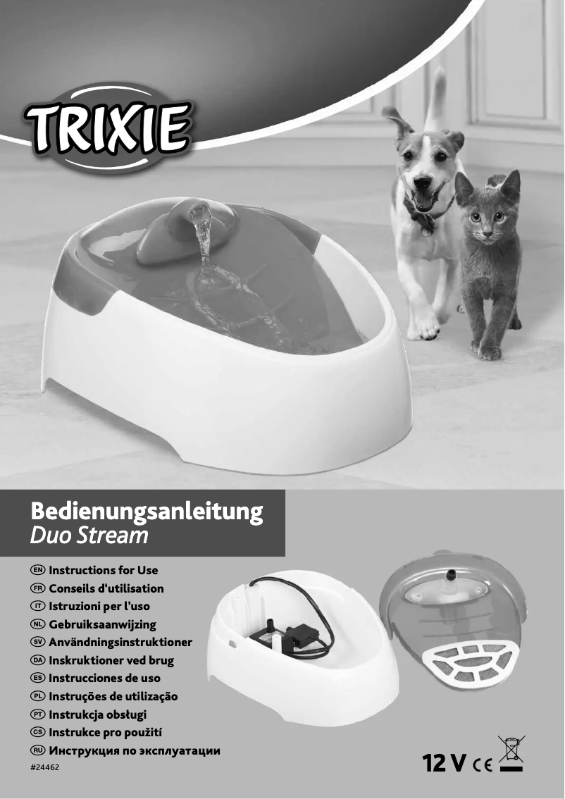 Page 1 de la notice Manuel utilisateur Trixie 24462