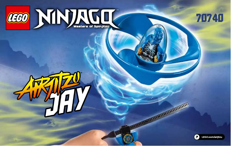 Page 1 de la notice Manuel utilisateur Lego Ninjago 70740