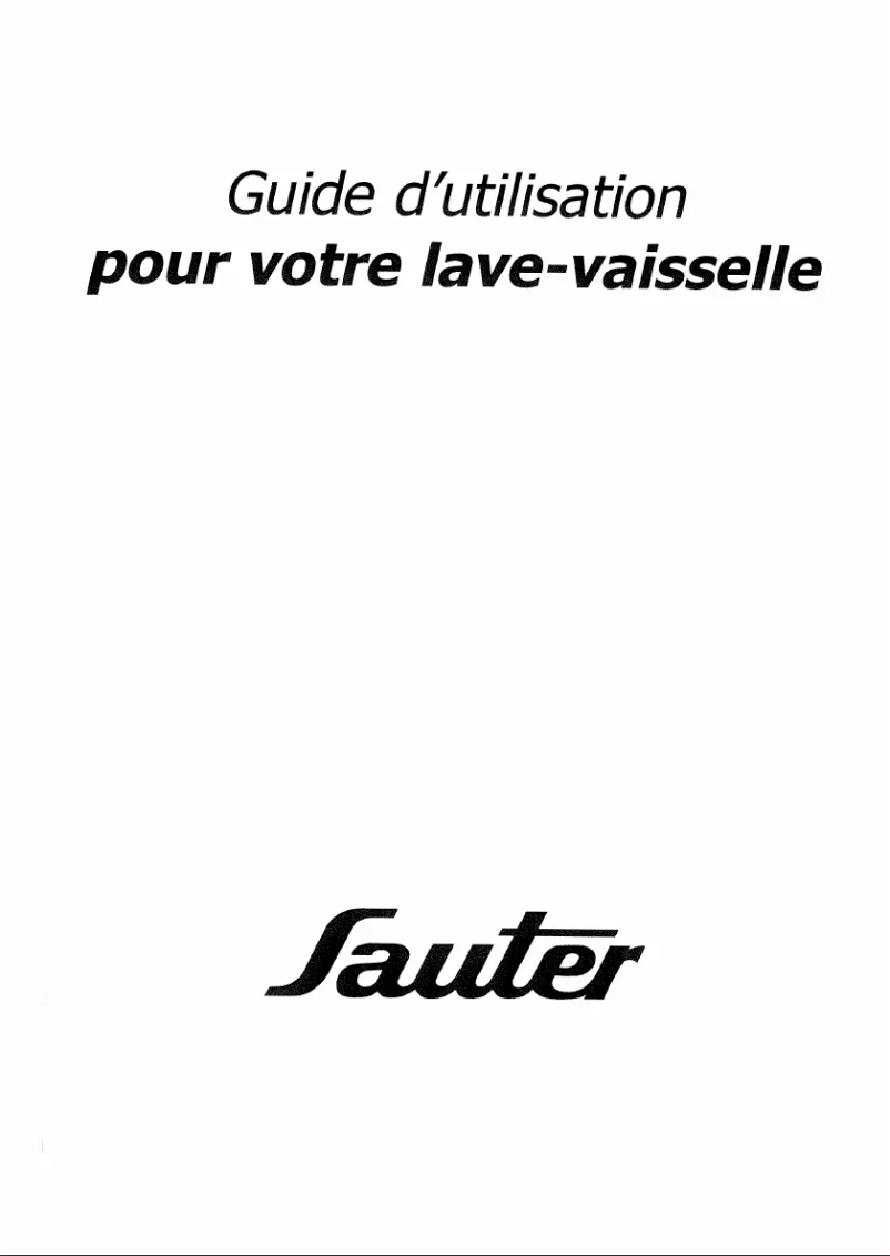 Page 1 de la notice Manuel utilisateur Sauter SVI41WF1