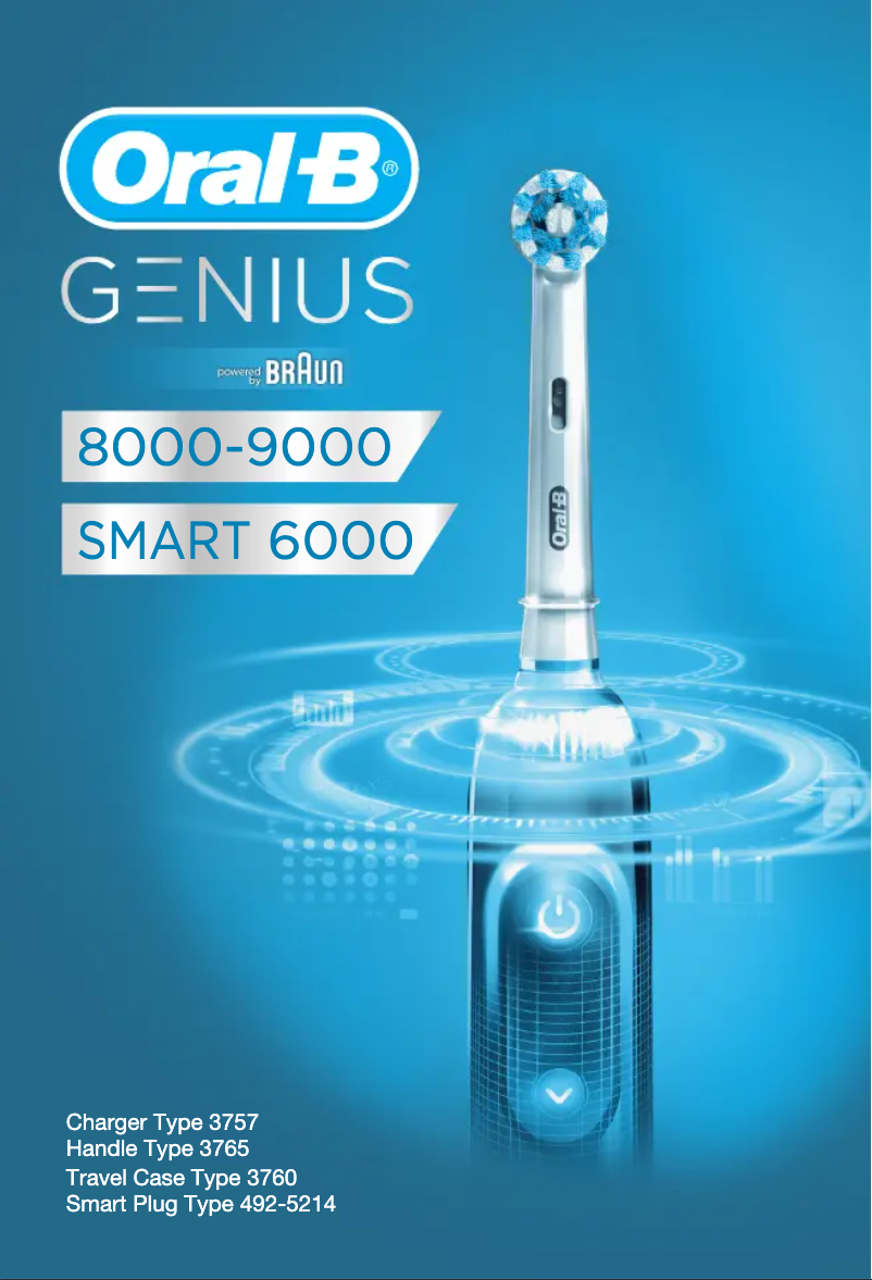 Page 1 of the manual User Manual Oral-B Genius 9000
