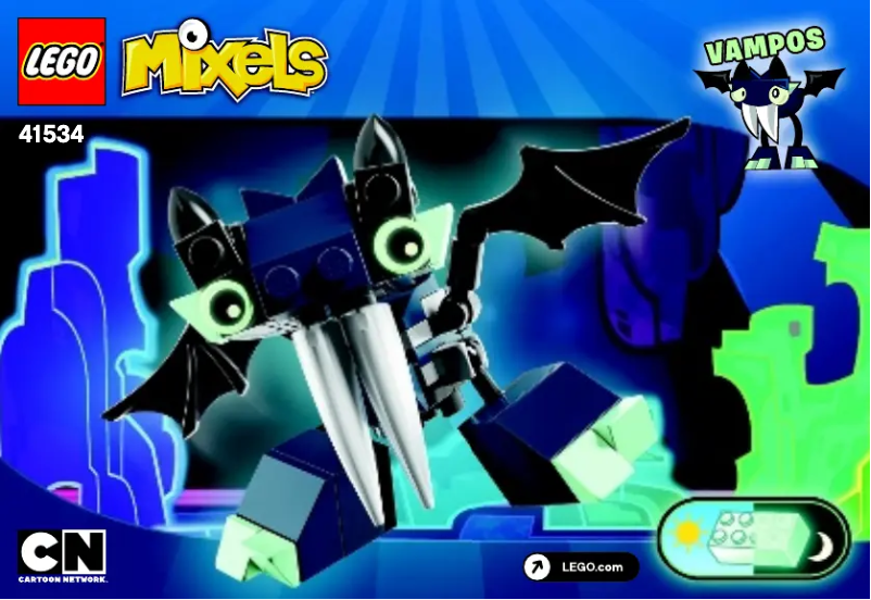 Page 1 de la notice Manuel utilisateur Lego Mixels 41534