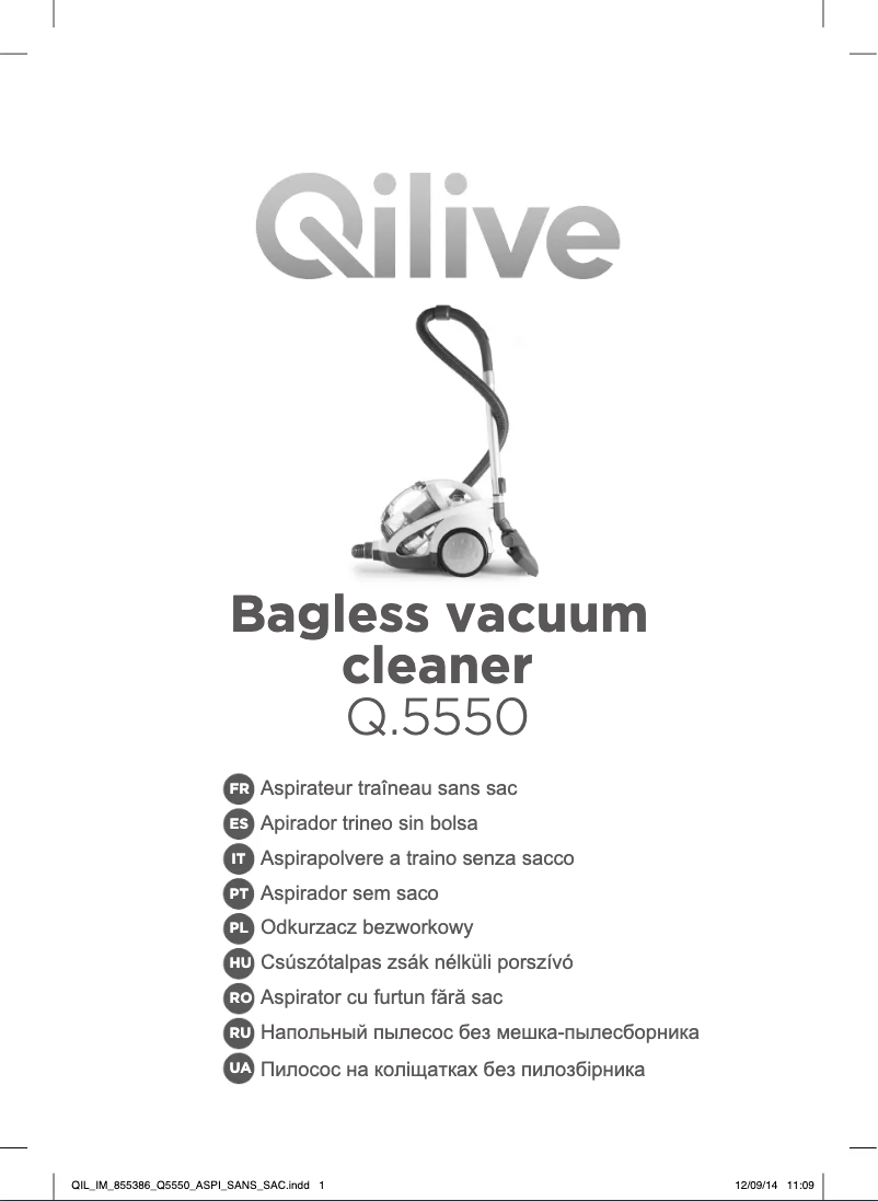 Página 1 del manual Manual de usuario Qilive Q.5550