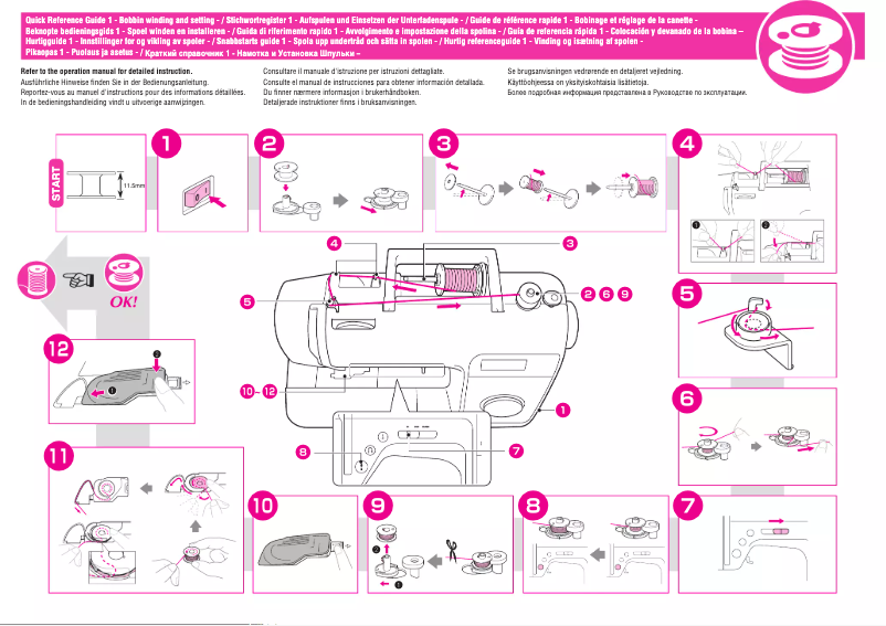 Página 1 del manual Manual de usuario Brother NS20