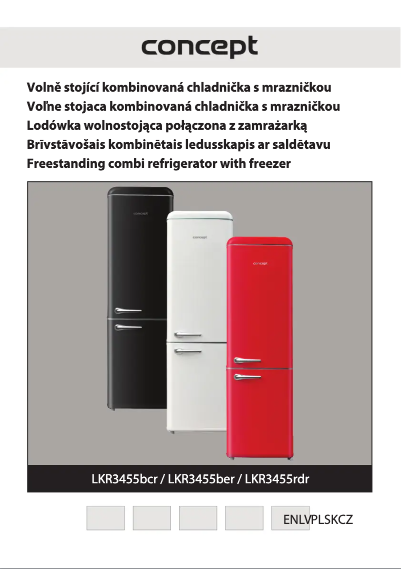 Page 1 de la notice Manuel utilisateur Concept LKR3455BER