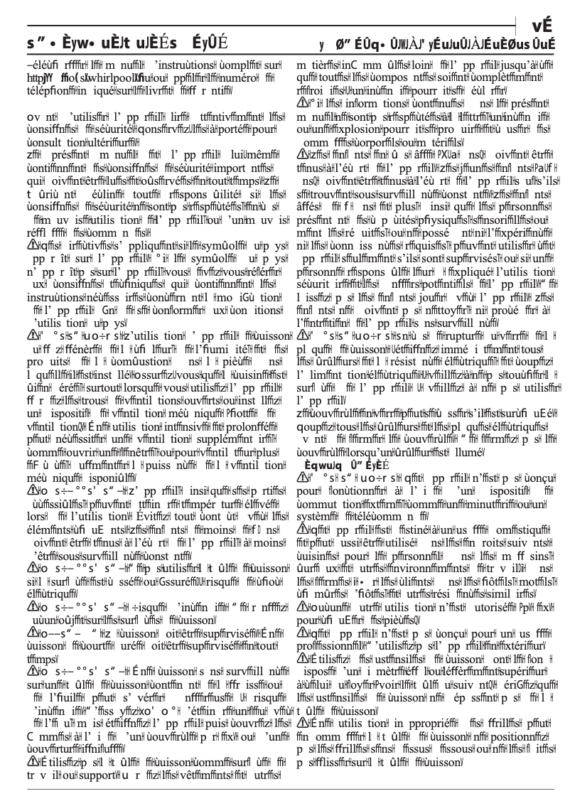 Page 1 de la notice Manuel utilisateur Whirlpool TKRL 751 IX HOB WP