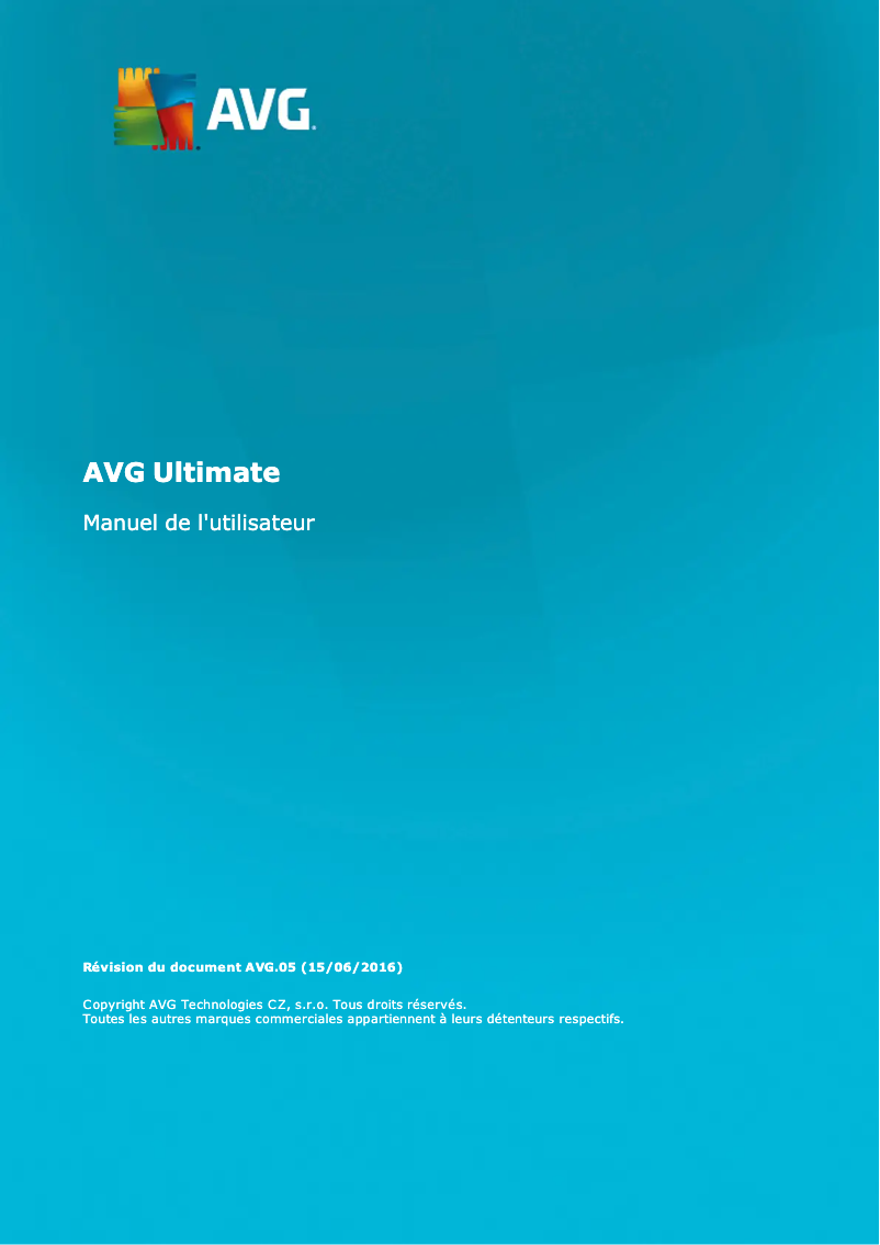 Página 1 del manual Manual de usuario AVG Ultimate 2016