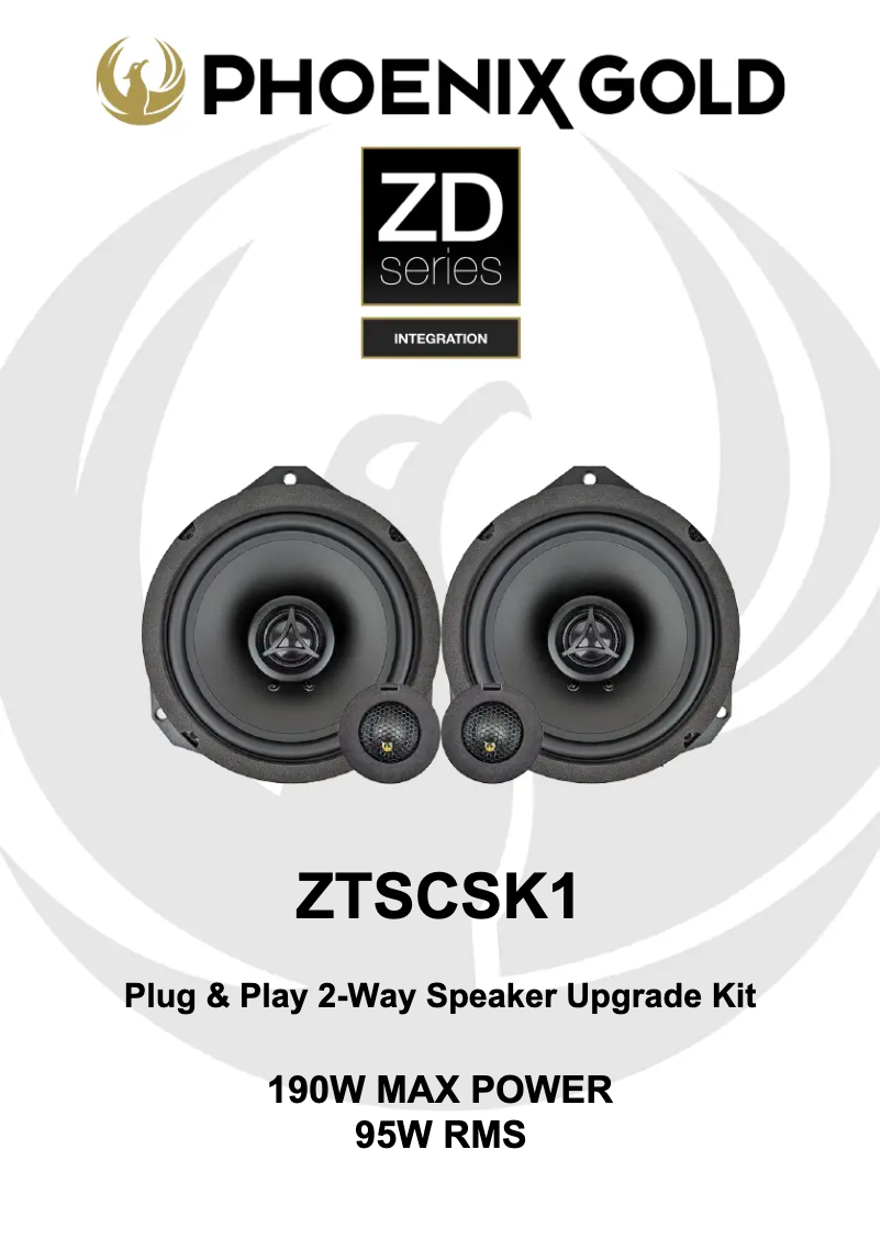 Página 1 del manual Manual de usuario Phoenix Gold ZTSCSK1