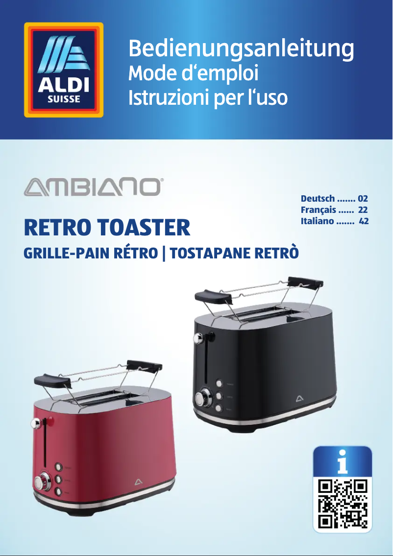 Page 1 de la notice Manuel utilisateur Ambiano GT-WKEDS-11