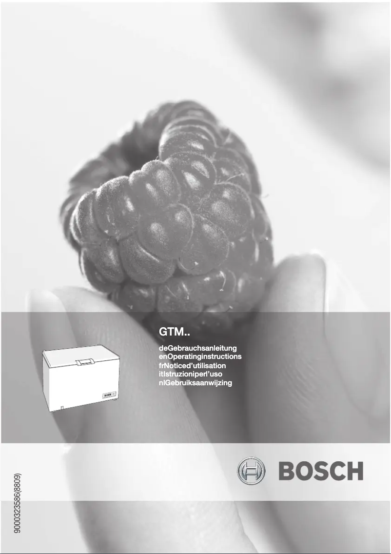 Page 1 of the manual User Manual Bosch GTM20A00