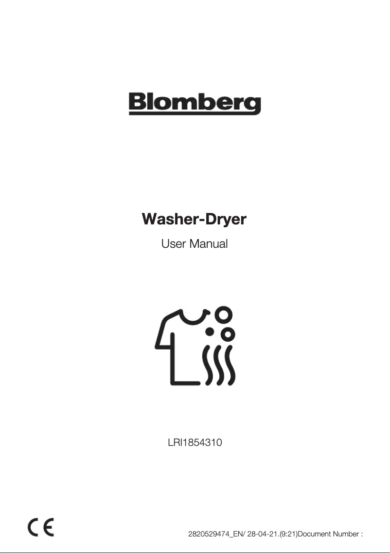 Page 1 de la notice Mode d'emploi Blomberg LRI1854310