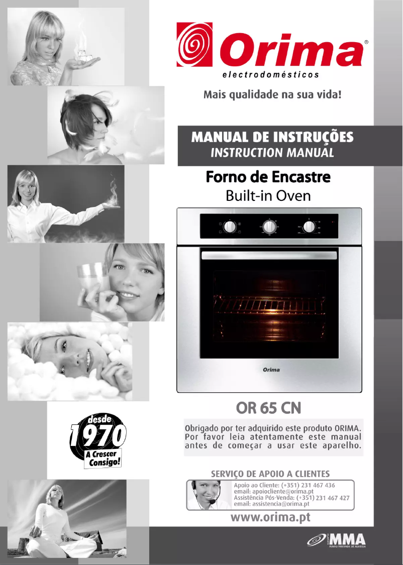 Page 1 de la notice Manuel utilisateur Orima OR 654 CN