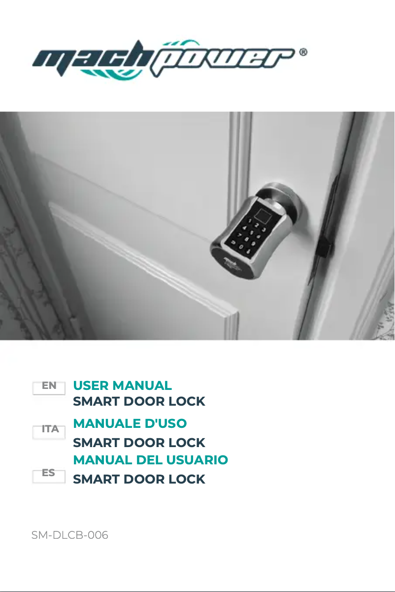 Page 1 de la notice Manuel utilisateur Mach Power SM-DLCB-006