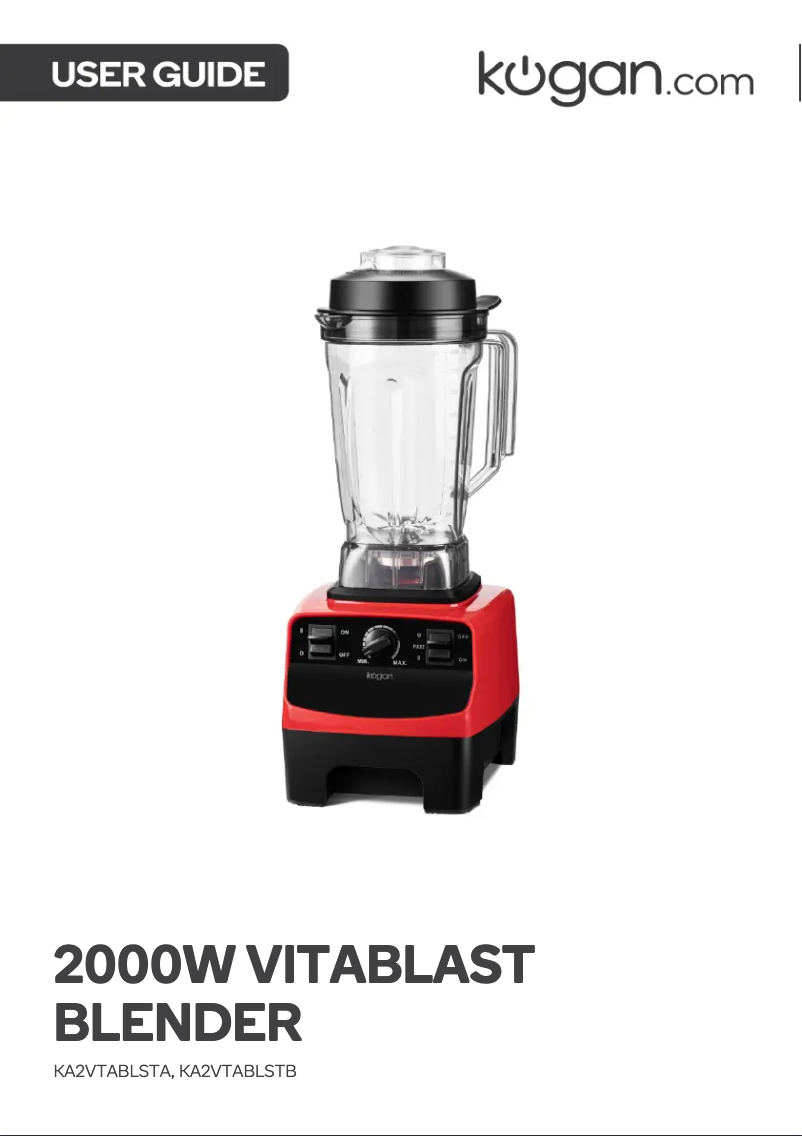 Page 1 de la notice Manuel utilisateur Kogan KA2VTABLSTB