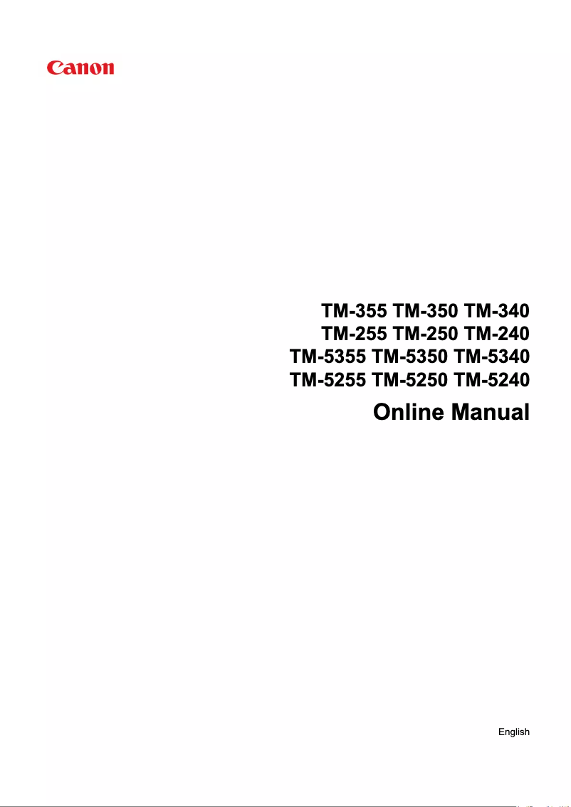 Page 1 de la notice Manuel utilisateur Canon imagePROGRAF TM-240