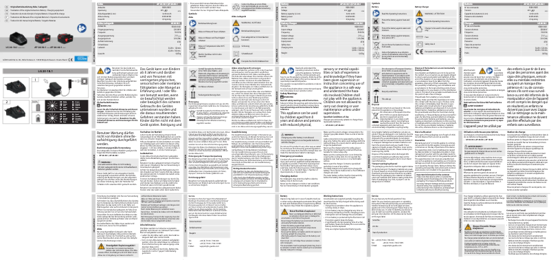 Page 1 de la notice Manuel utilisateur Güde AP 20-40.1