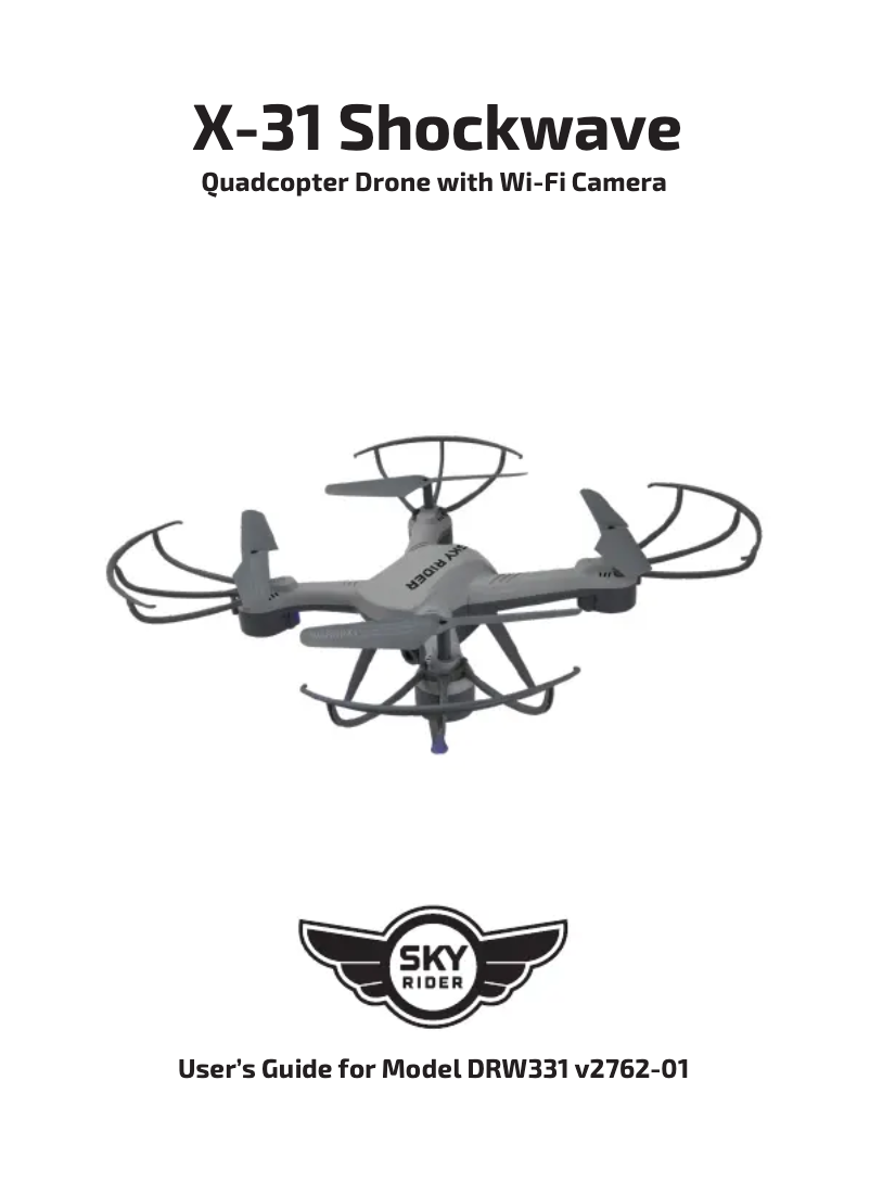 Page 1 de la notice Manuel utilisateur GPX DRW331