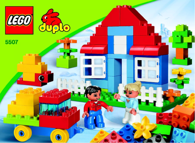Page 1 de la notice Manuel utilisateur Lego Duplo 5507