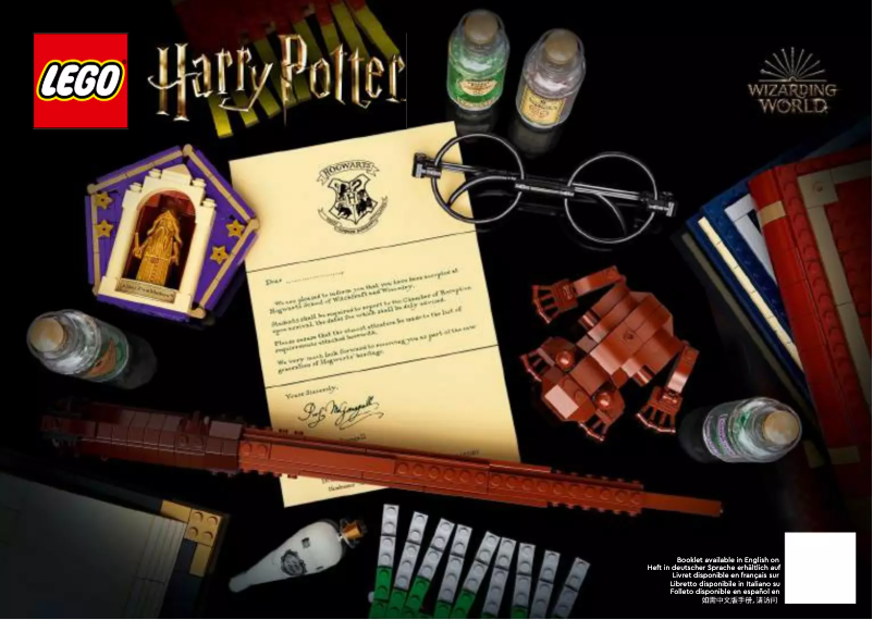 Page 1 de la notice Manuel utilisateur Lego Harry Potter 76391