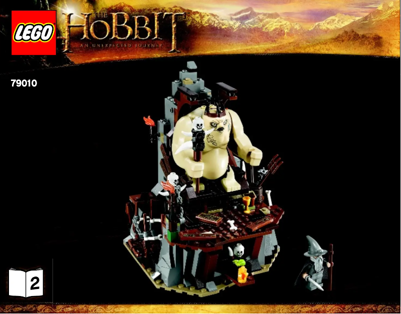 Página 1 del manual Manual de usuario Lego The Goblin King Battle