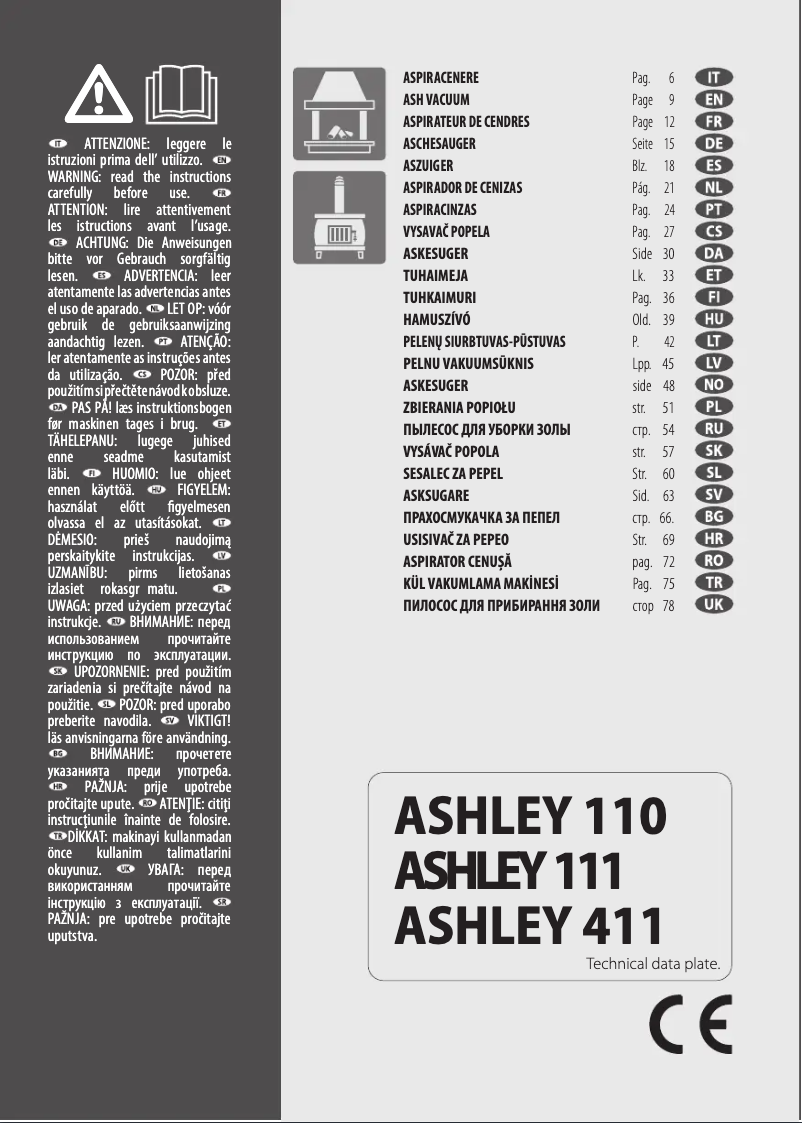 Página 1 del manual Manual de usuario Lavorwash Ashley 411