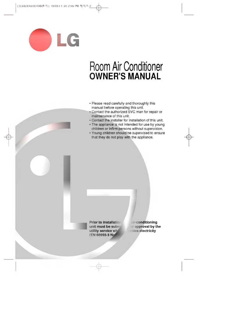 Página 1 del manual Manual de usuario LG LS-K2662CL