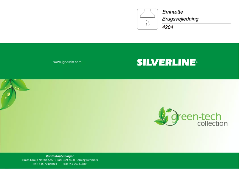 Page 1 de la notice Manuel utilisateur Silverline SM 4204-90 RF