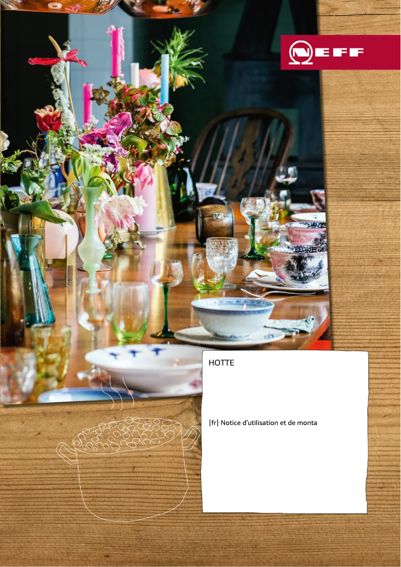 Page 1 de la notice Manuel utilisateur Neff D46BR12X5