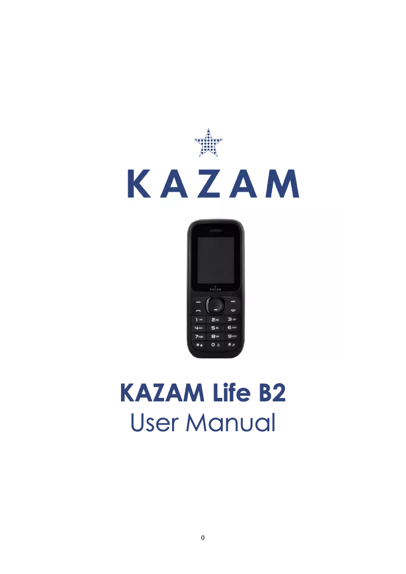 Page 1 de la notice Manuel utilisateur Kazam Life B2