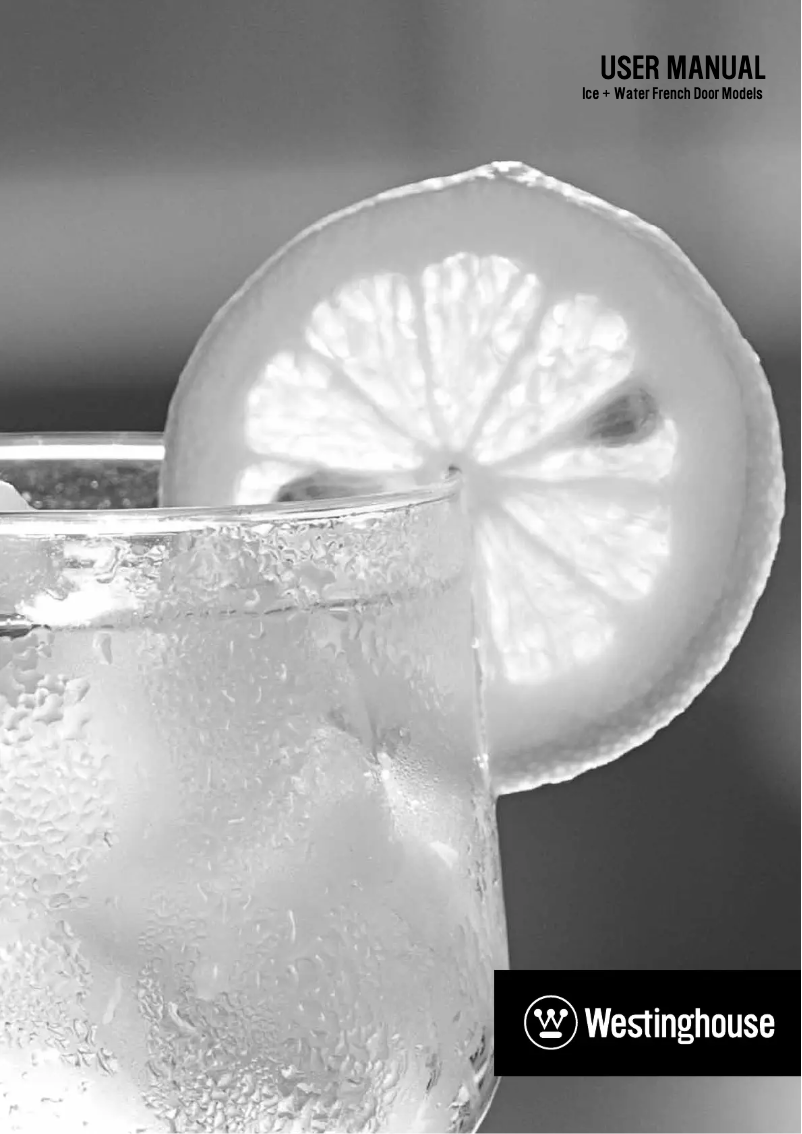 Page 1 de la notice Manuel utilisateur Westinghouse WHE5160SA