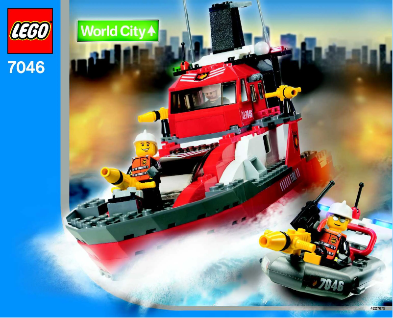 Página 1 del manual Manual de usuario Lego World City 7046