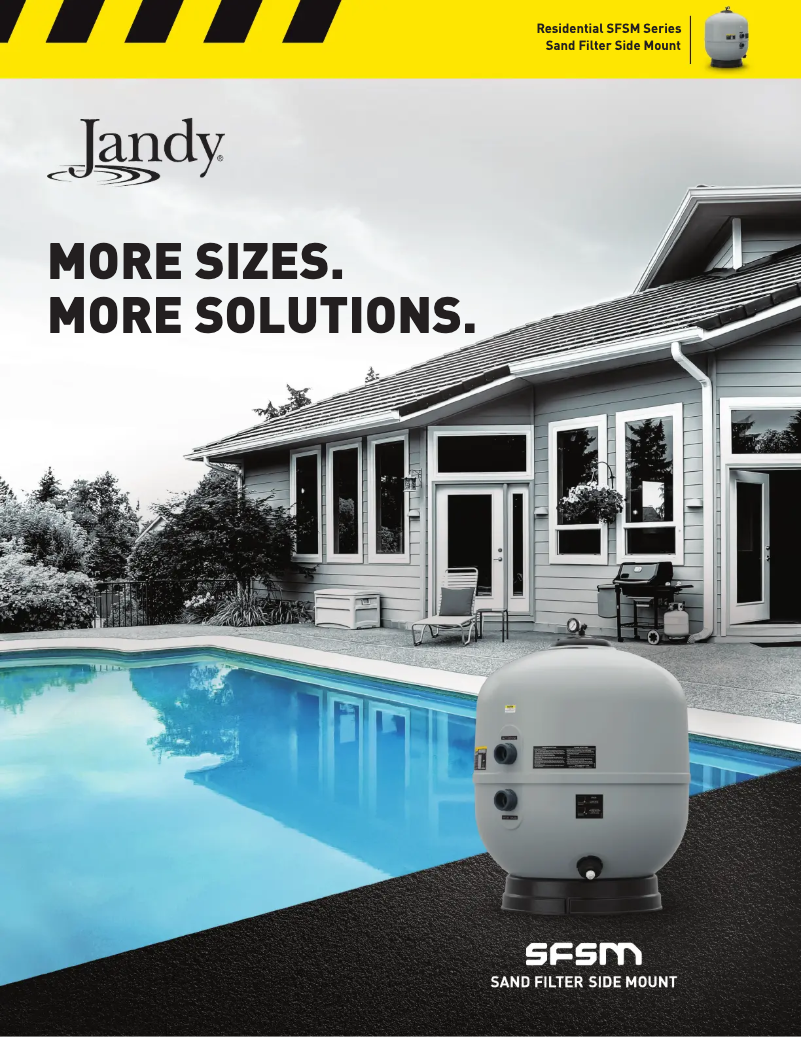 Página 1 del manual Folleto JANDY SFSM-60