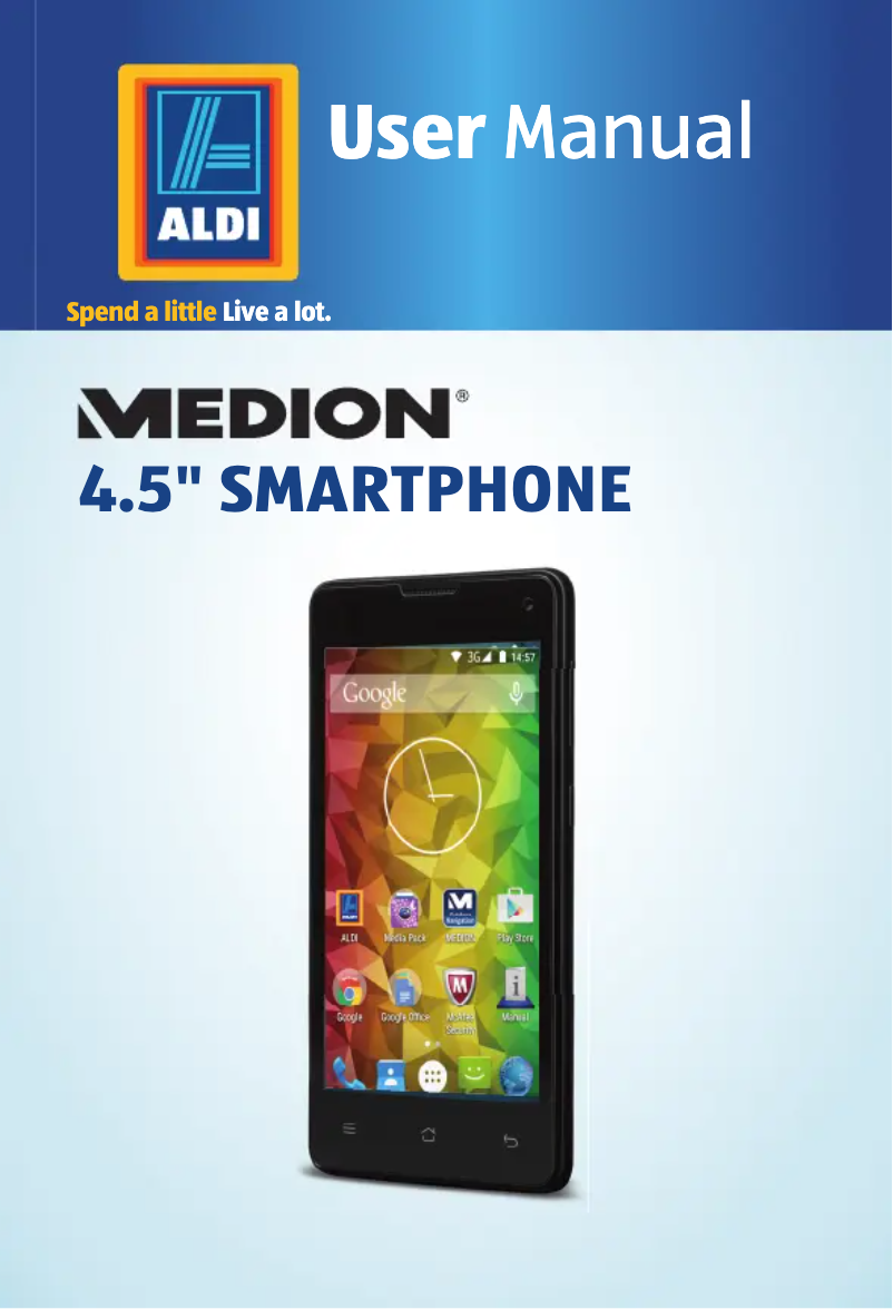 Page 1 de la notice Manuel utilisateur Medion E4503 (M D99232)