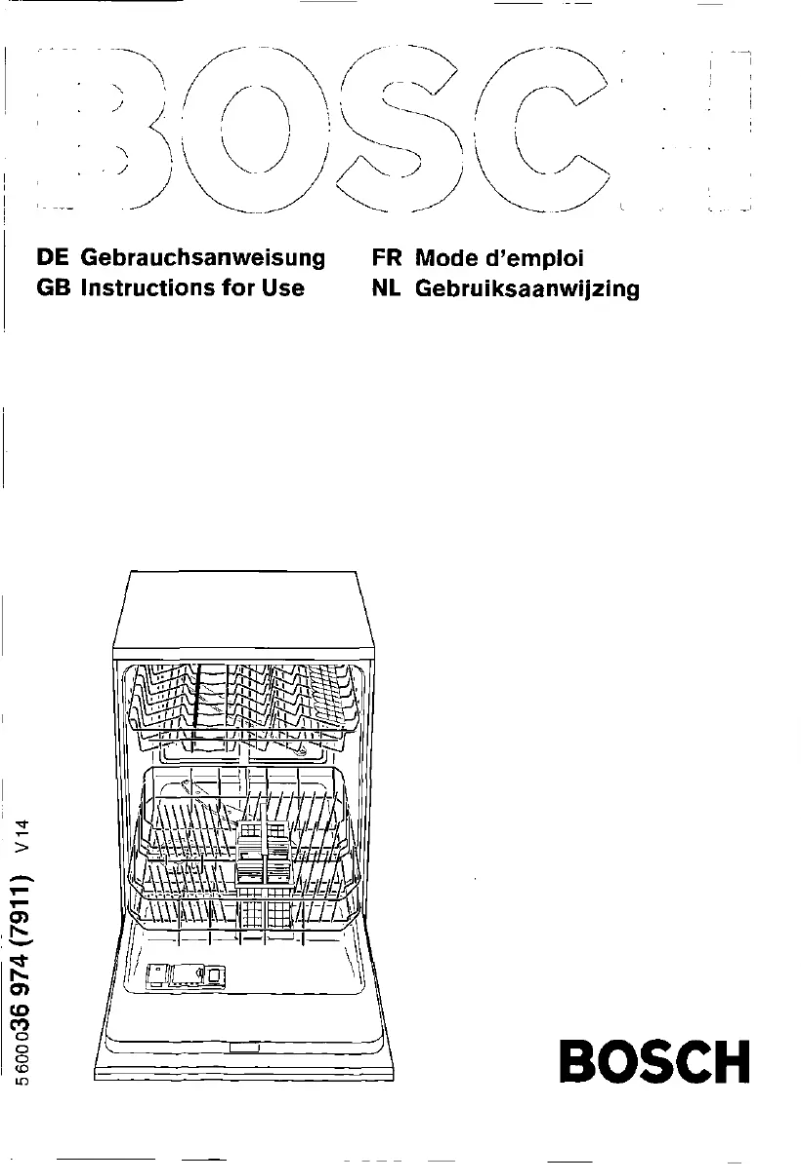 Page 1 of the manual User Manual Bosch SHV4603EU