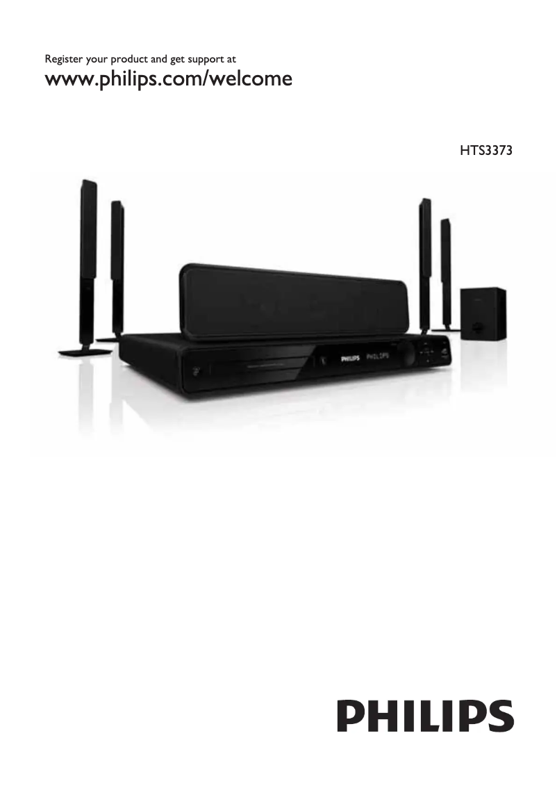 Página 1 del manual Manual de usuario Philips HTS3373