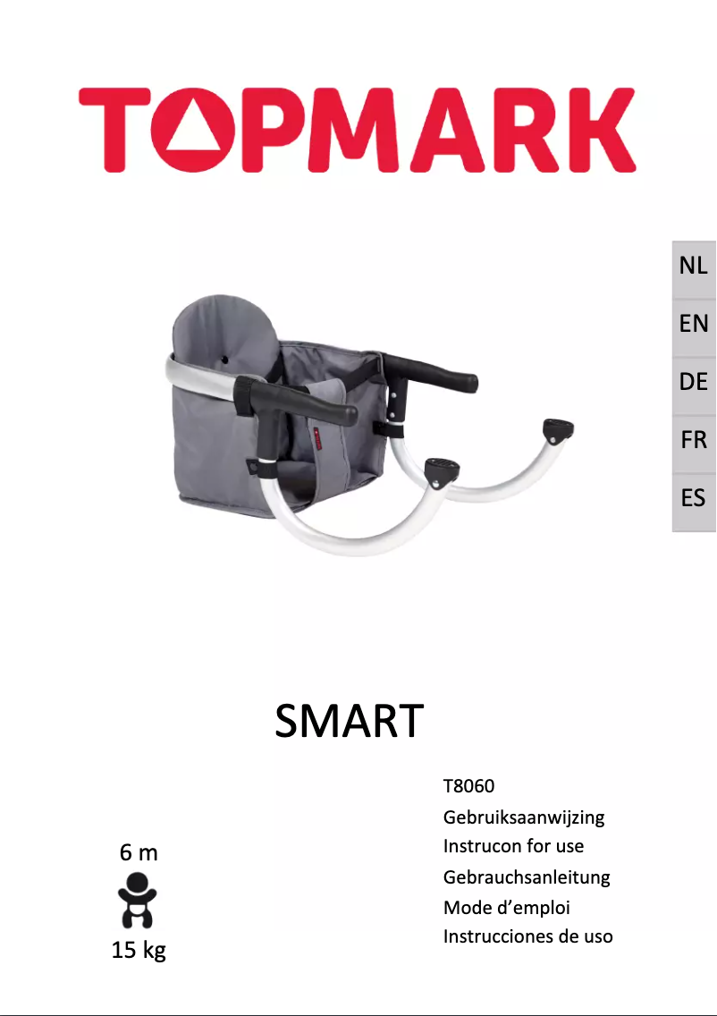 Page 1 of the manual User Manual Topmark Smart T8060