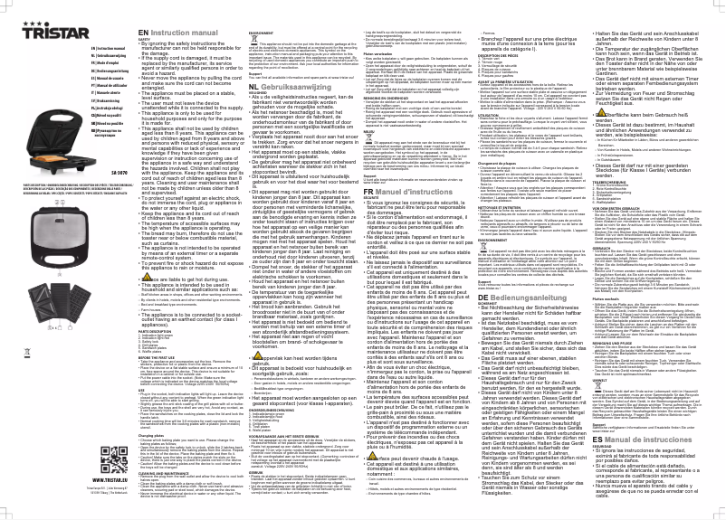 Página 1 del manual Manual de usuario TriStar SA-3070