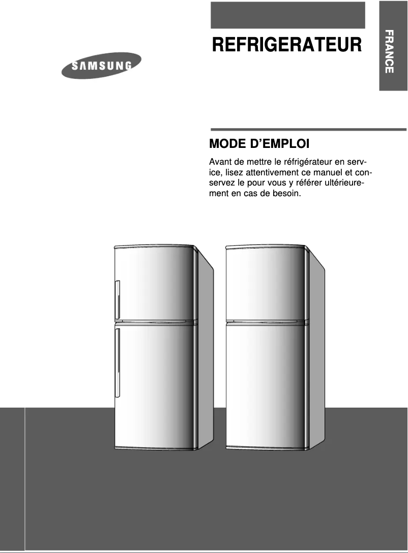 Página 1 del manual Manual de usuario Samsung RT34MASS