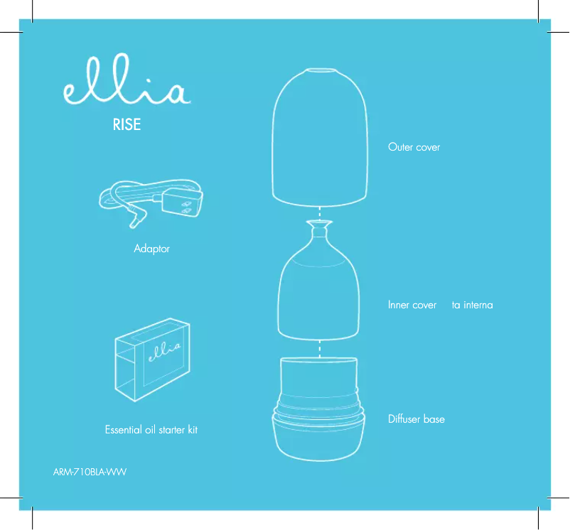 Page 1 de la notice Manuel utilisateur Homedics Ellia Rise