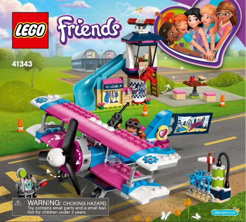Page 1 of the manual User Manual Lego Friends 41343