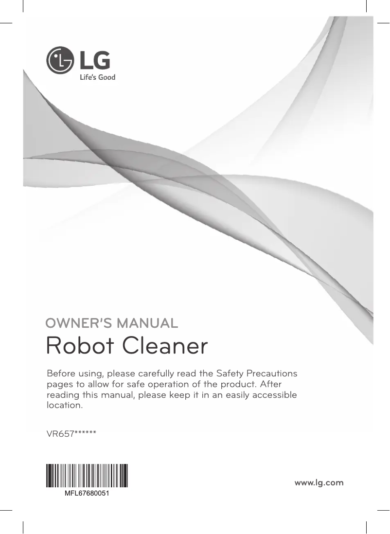 Página 1 del manual Manual de usuario LG VR65713LVM