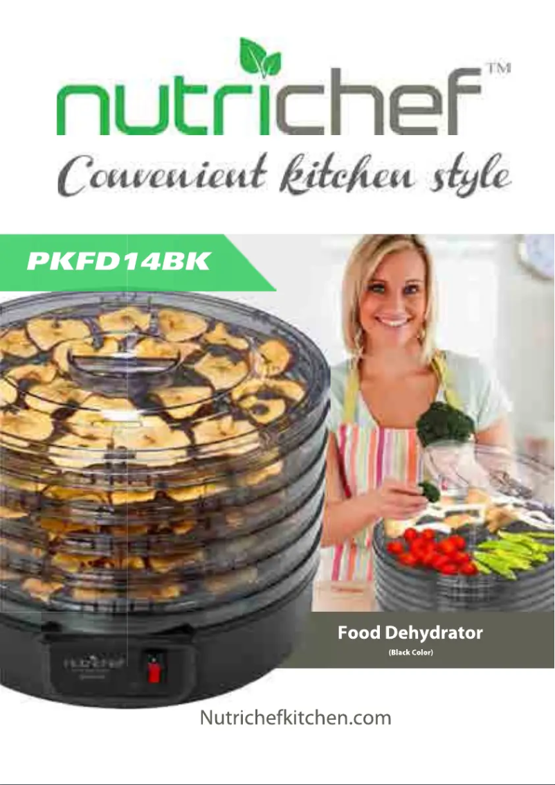 Page 1 de la notice Manuel utilisateur Nutrichef PKFD14BK