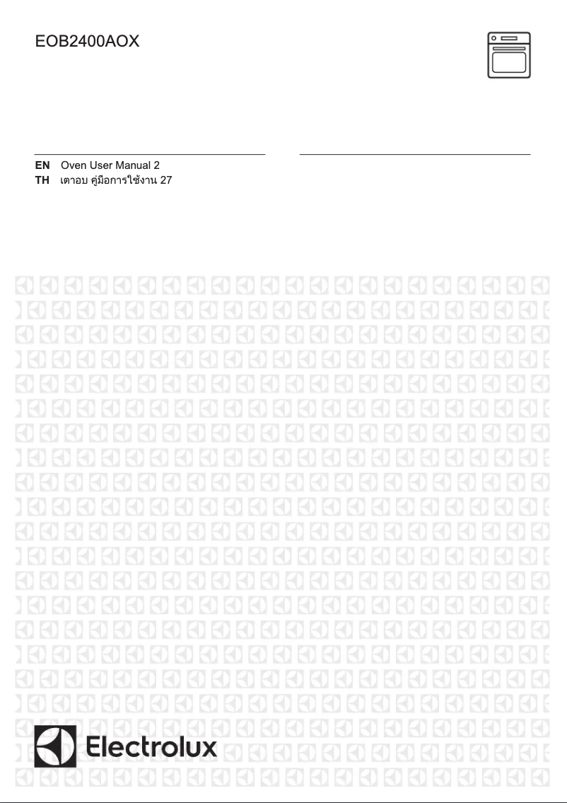 Página 1 del manual Manual de usuario Electrolux EOB2400AOX