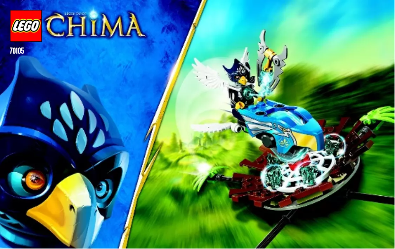 Page 1 de la notice Manuel utilisateur Lego Nest Dive 70105